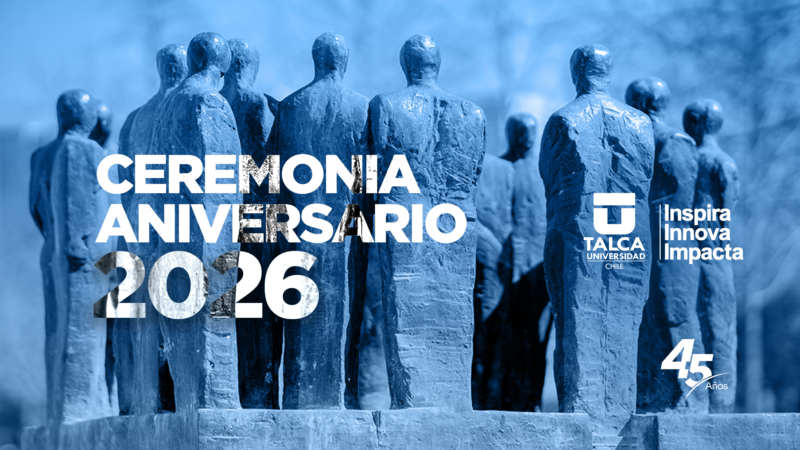 Público asistente a la Ceremonia de Aniversario 45 años de la Universidad de Talca.